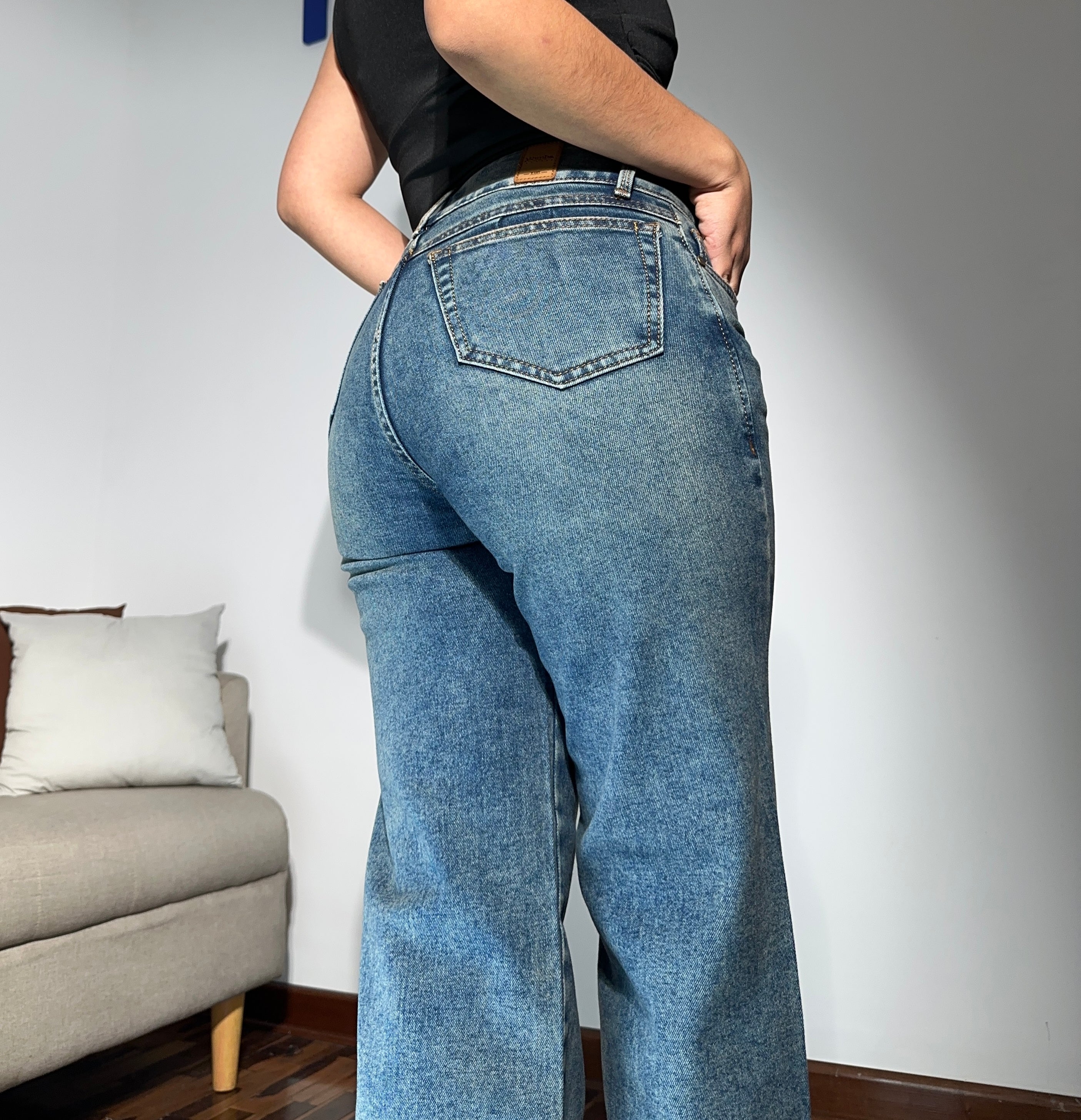 Pantalon Recto - Madera