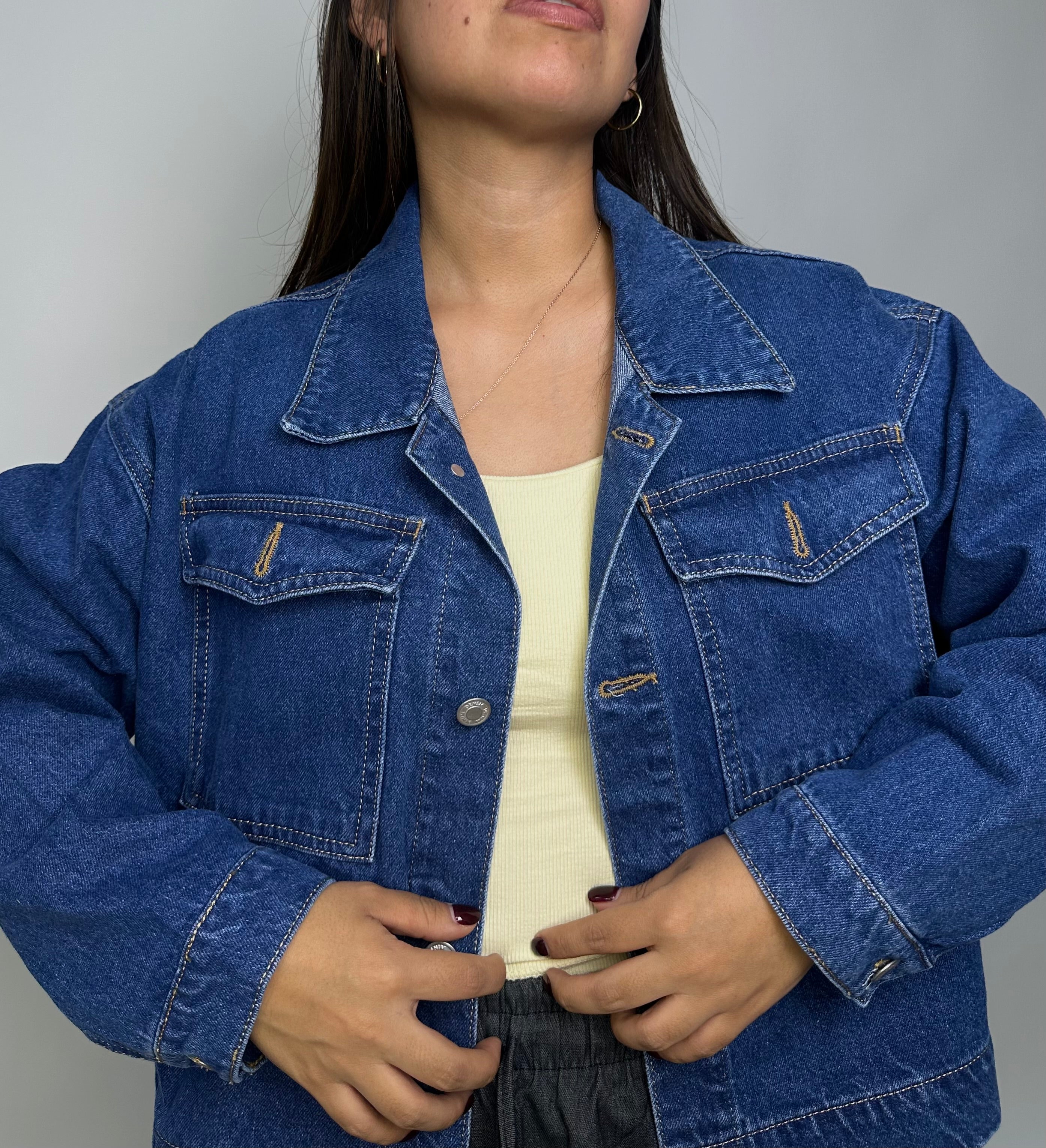 Casaca Denim Oversize