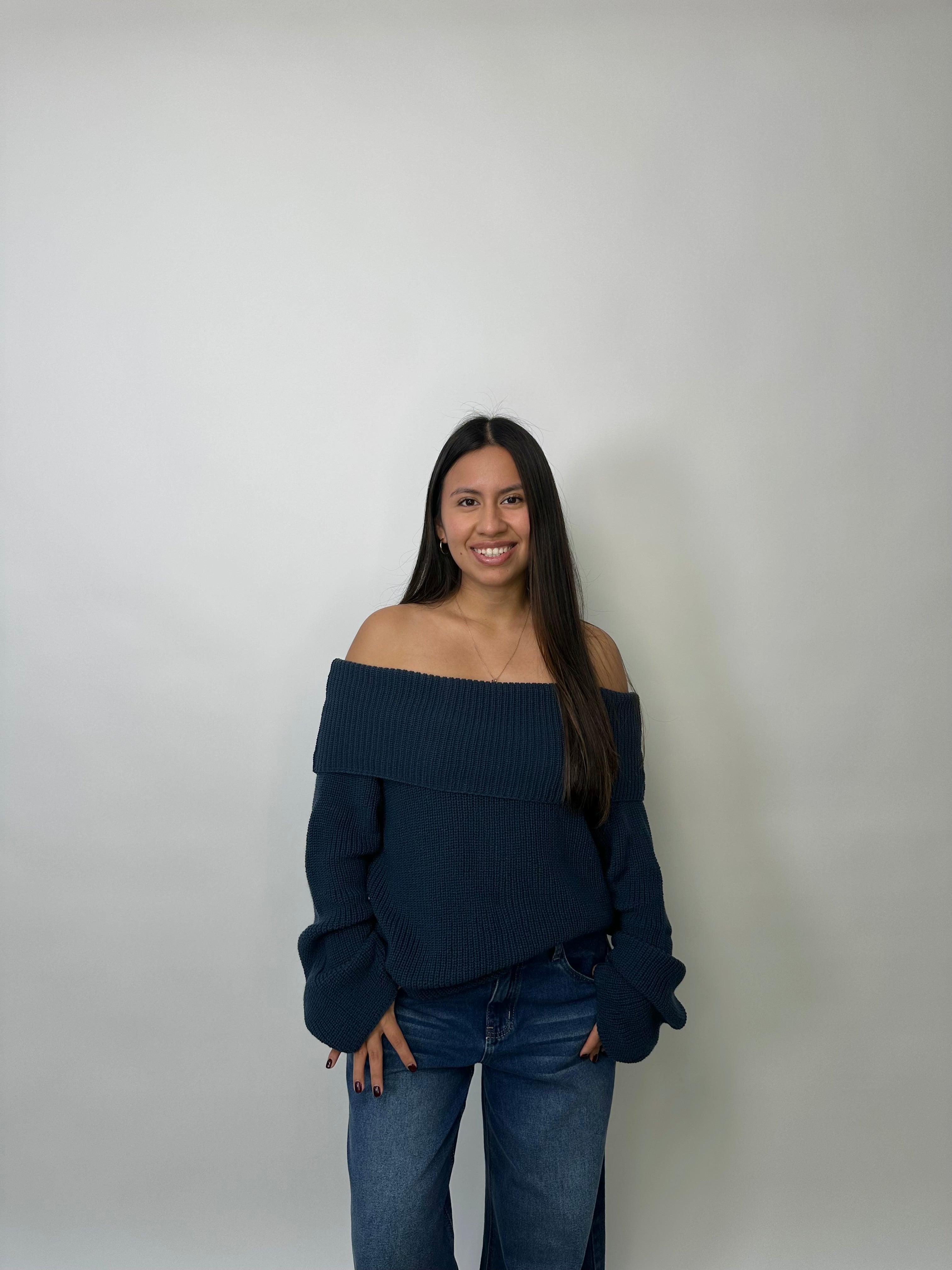 Chompa Offshoulder Clásica