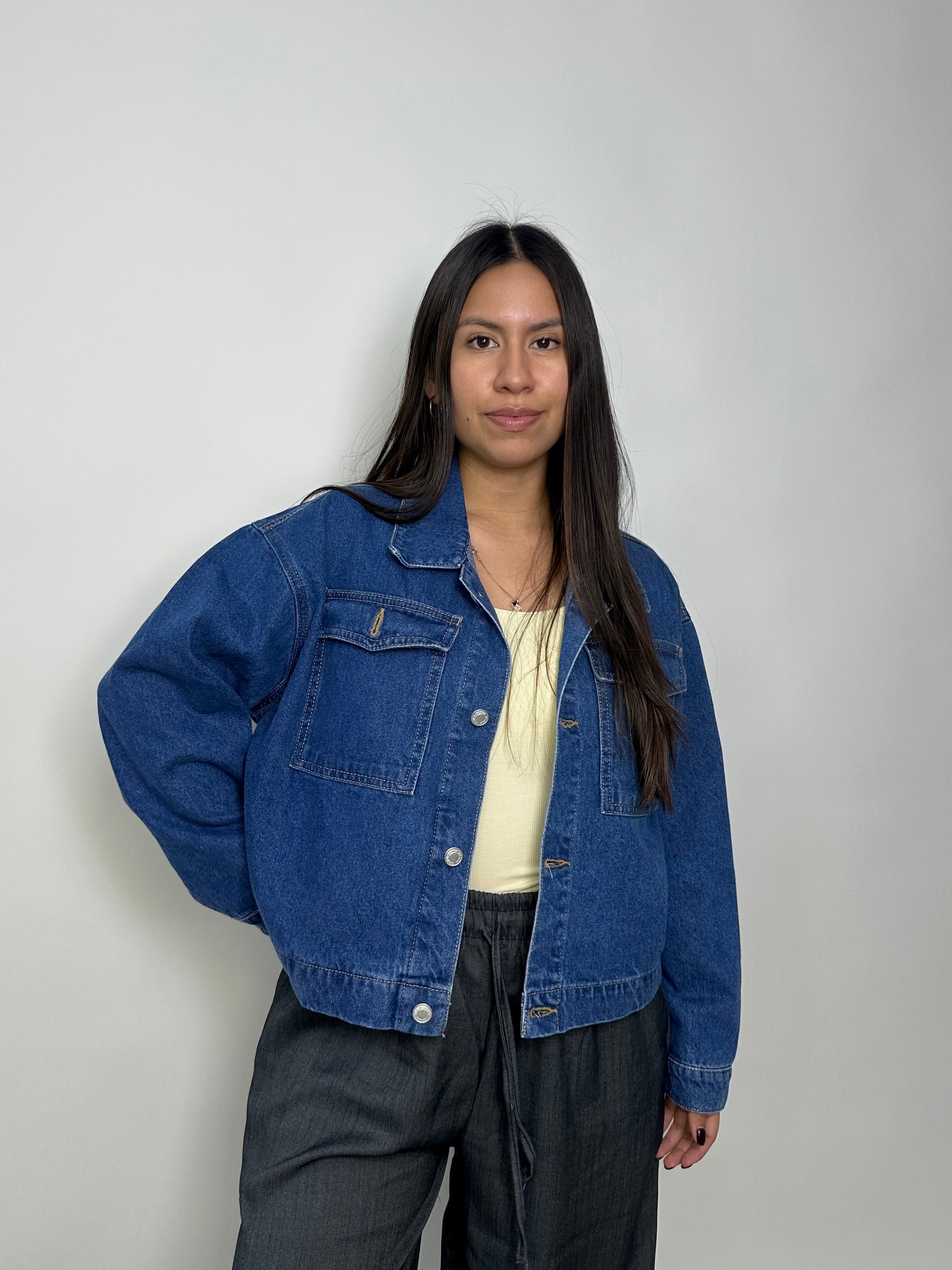Casaca Denim Oversize