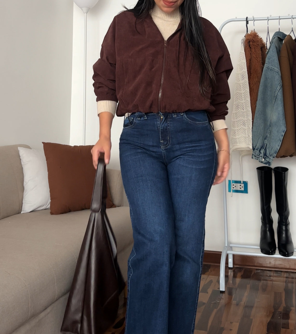 Casaca Bomber Corduroy