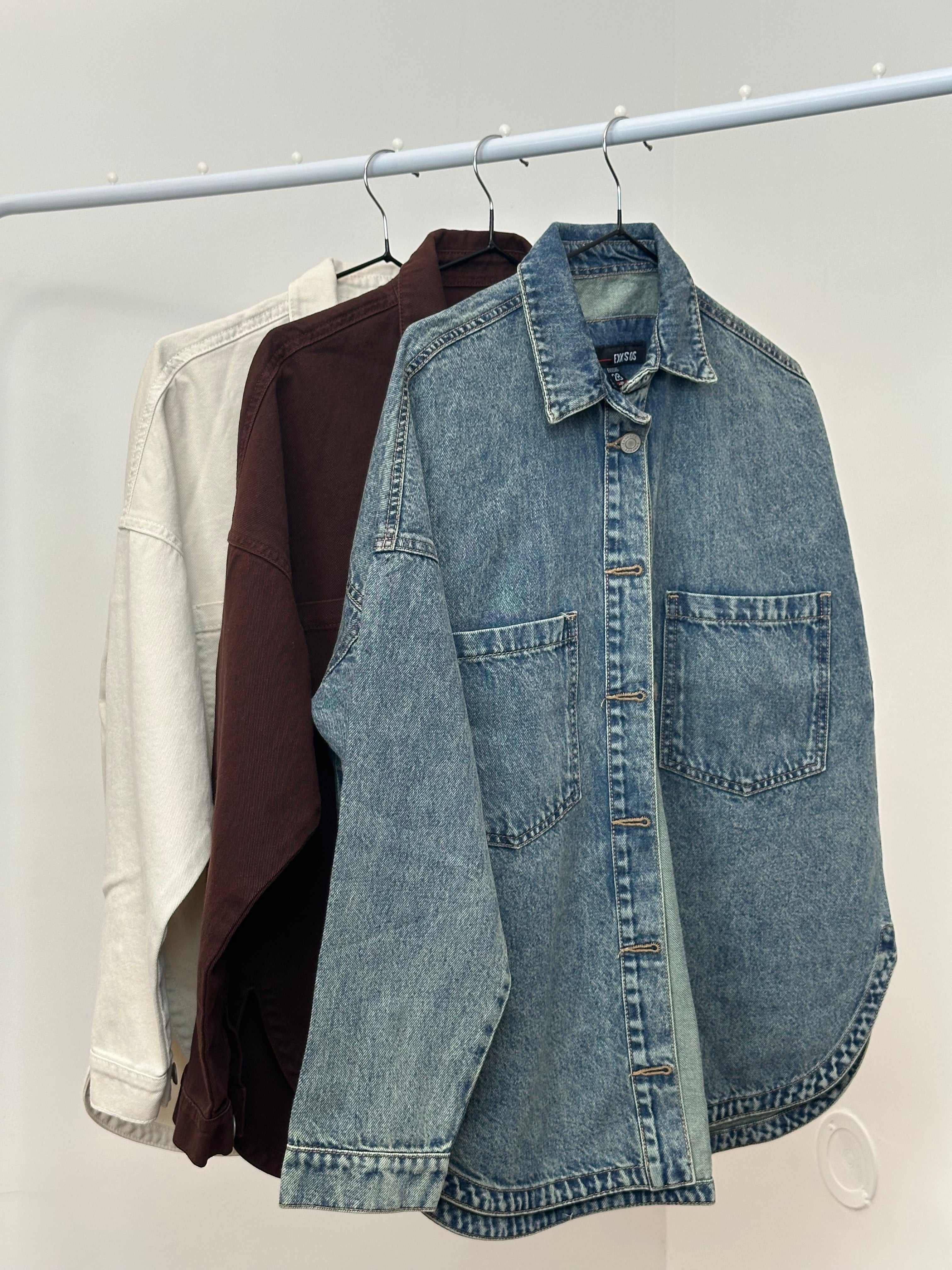 Sobrecamisa Denim Oversize