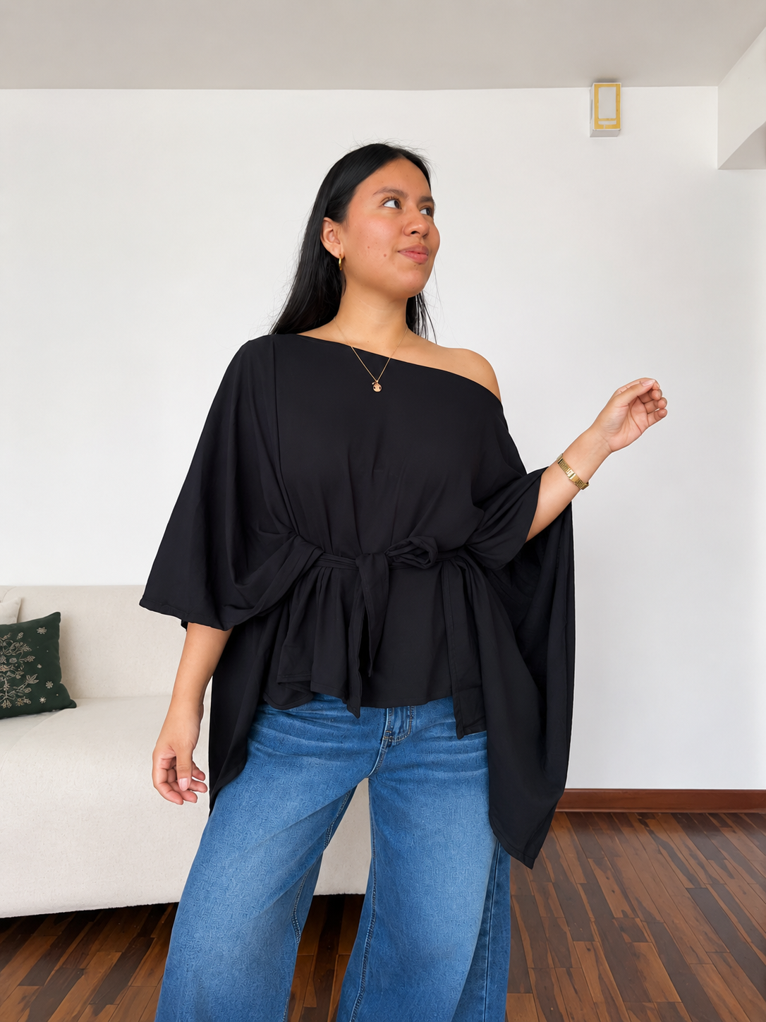 Blusa Moz Amarre Lino