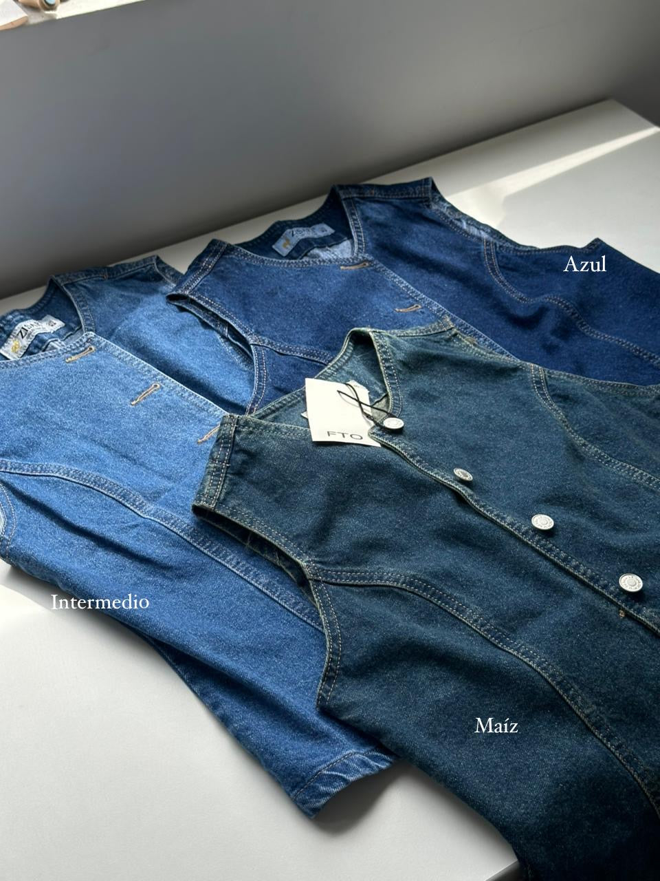 Chaleco Denim