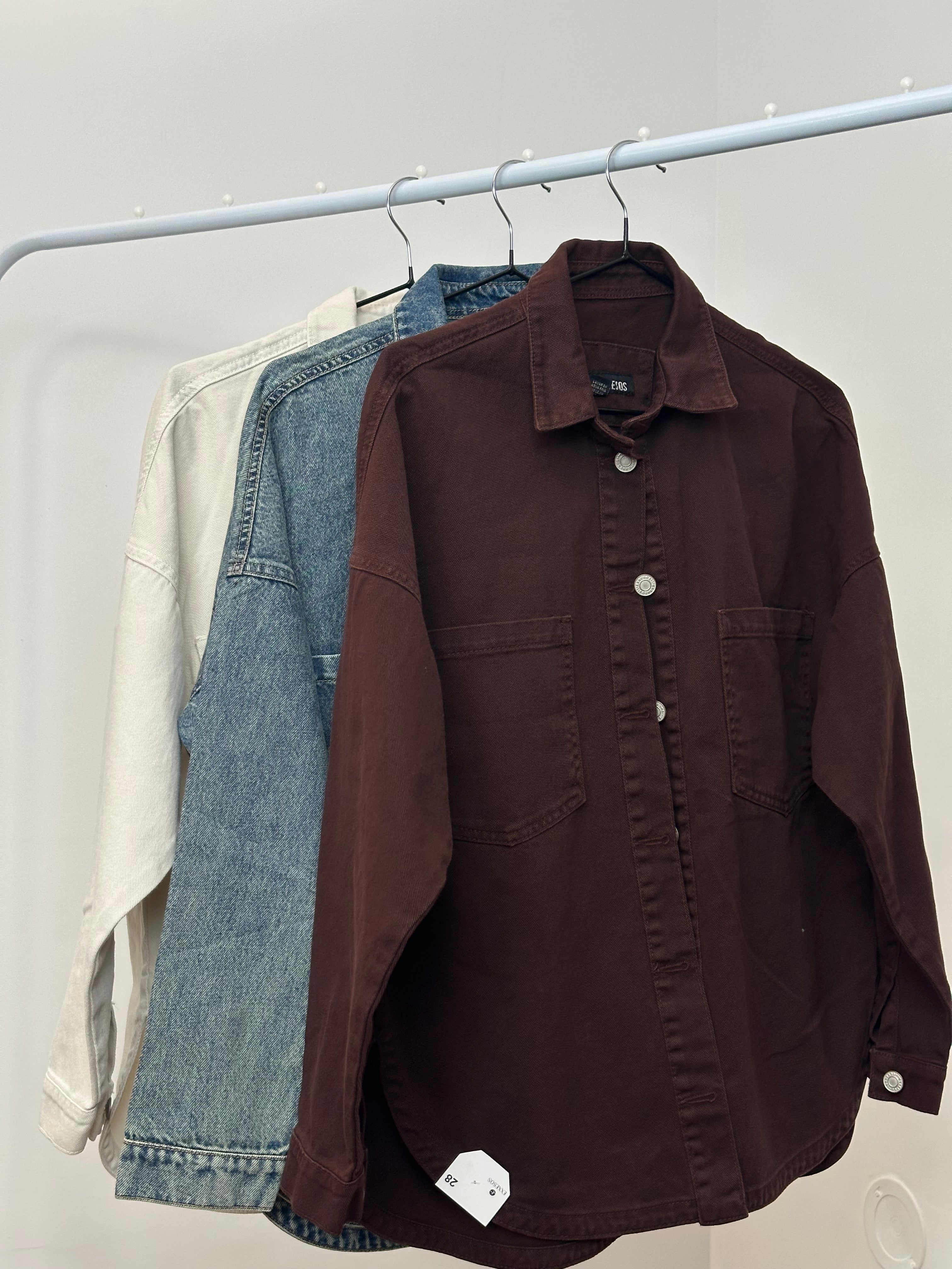 Sobrecamisa Denim Oversize