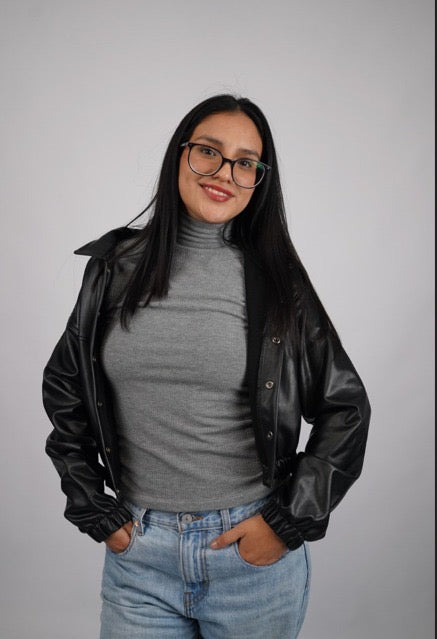 Chaqueta Biker Cuerina