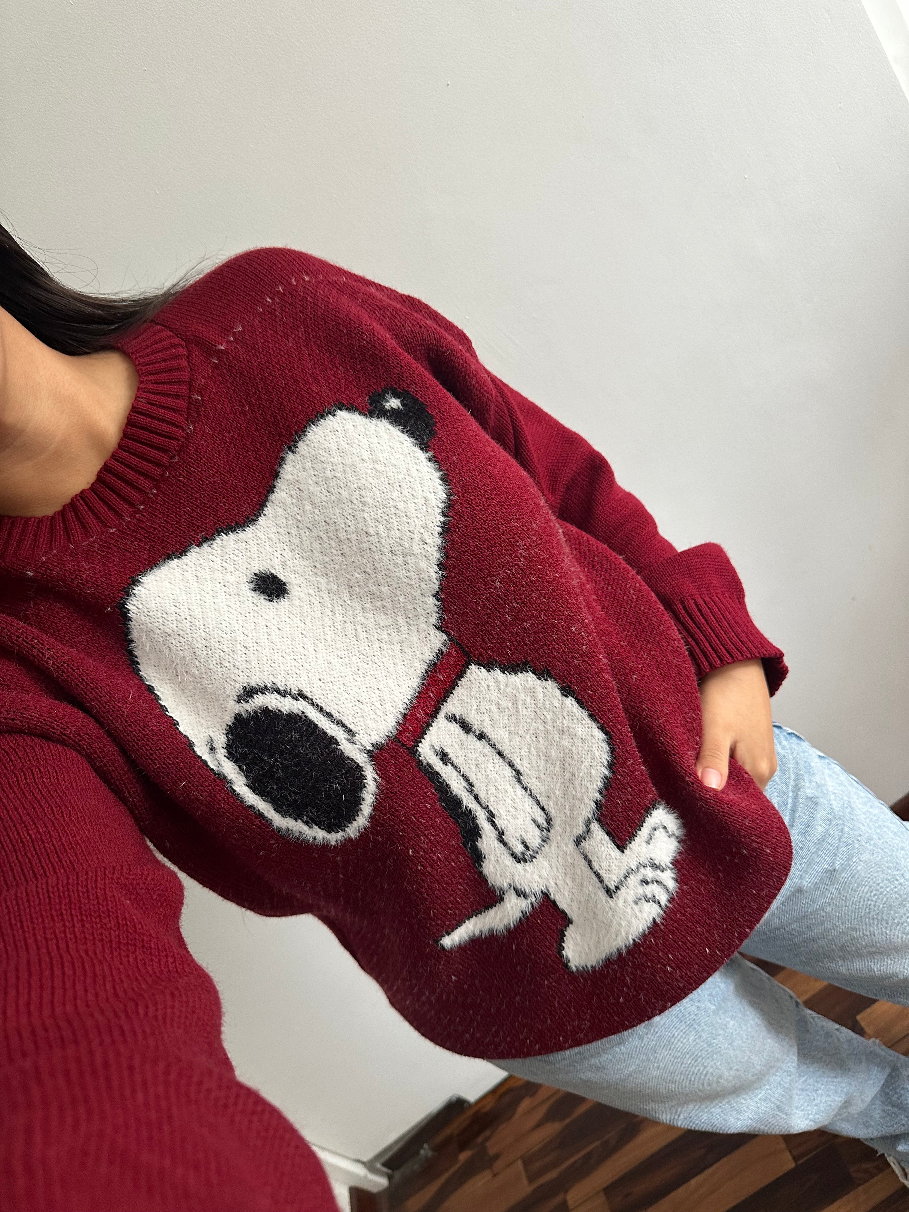 Chompa diseño Snoopy
