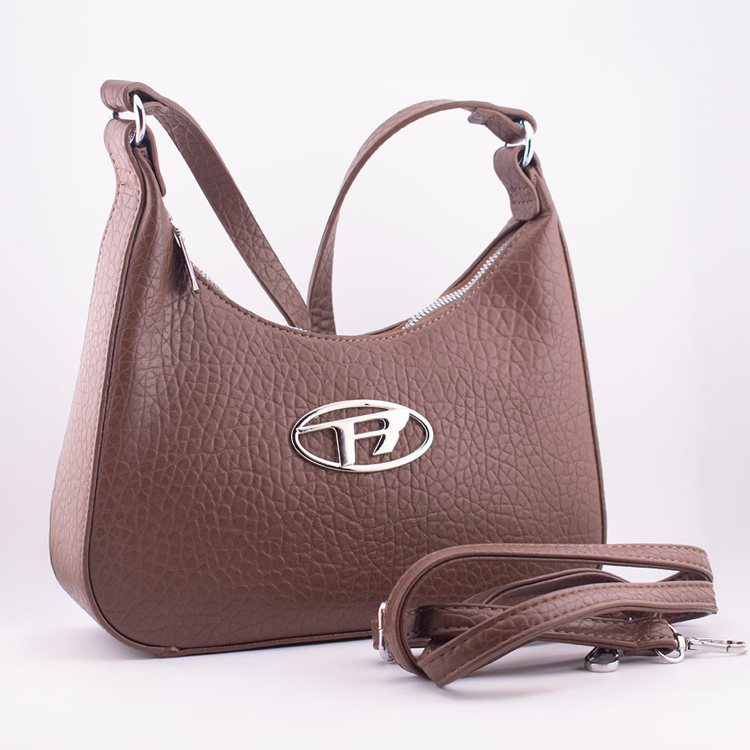 Cartera Hobo Marrón