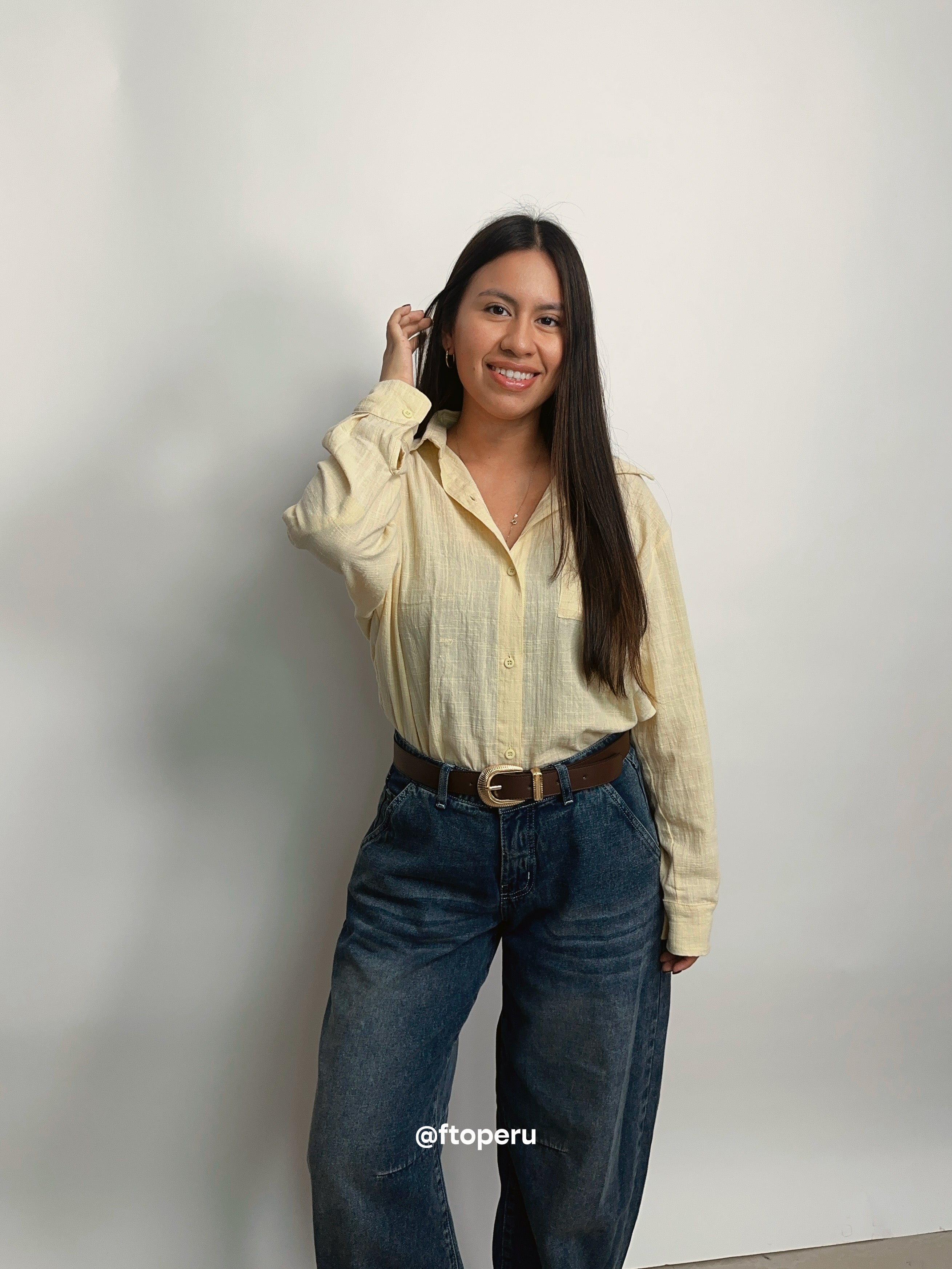 Camisa Ani Oversize