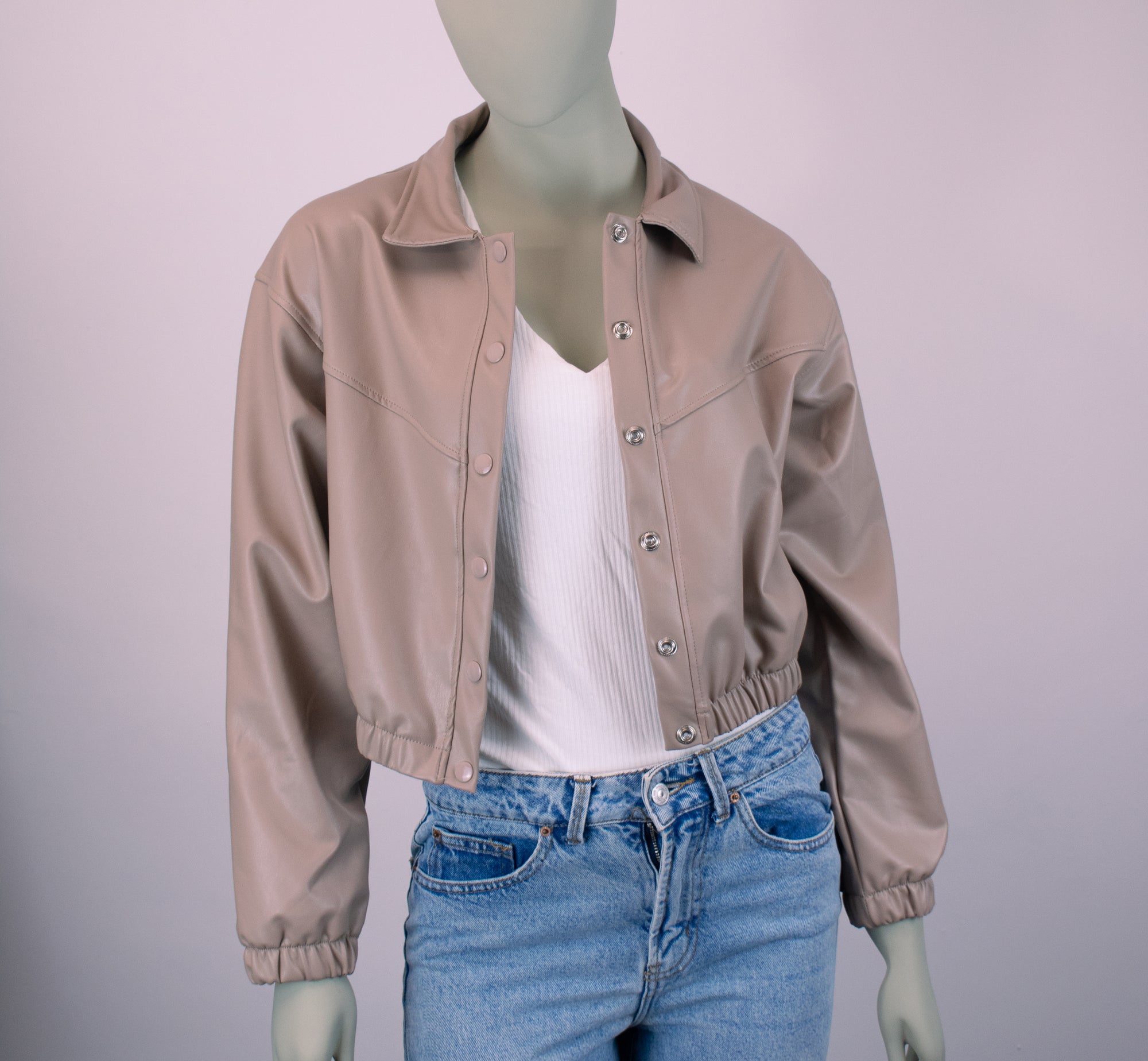 Chaqueta Biker Cuerina