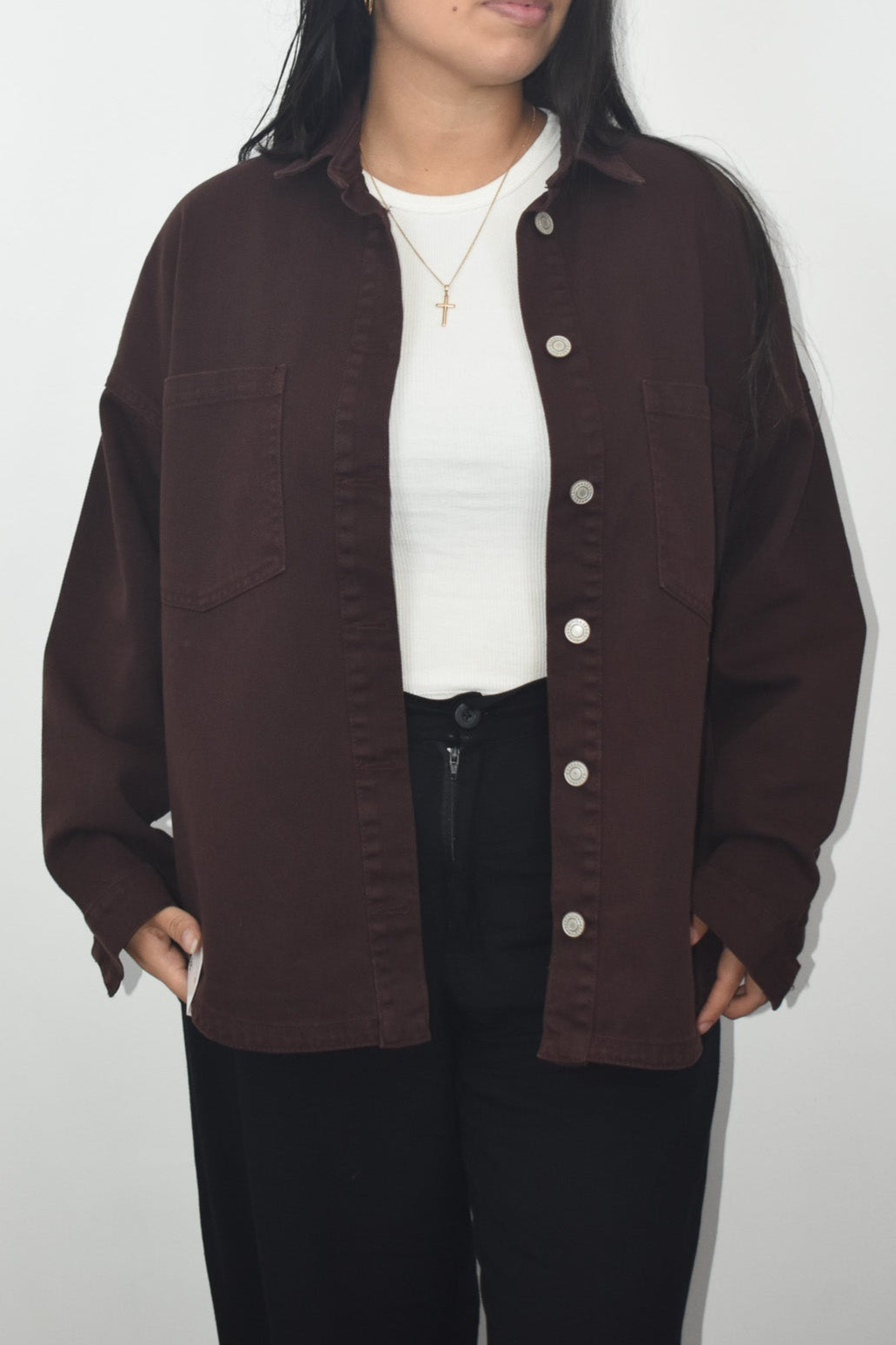 Sobrecamisa Denim Oversize