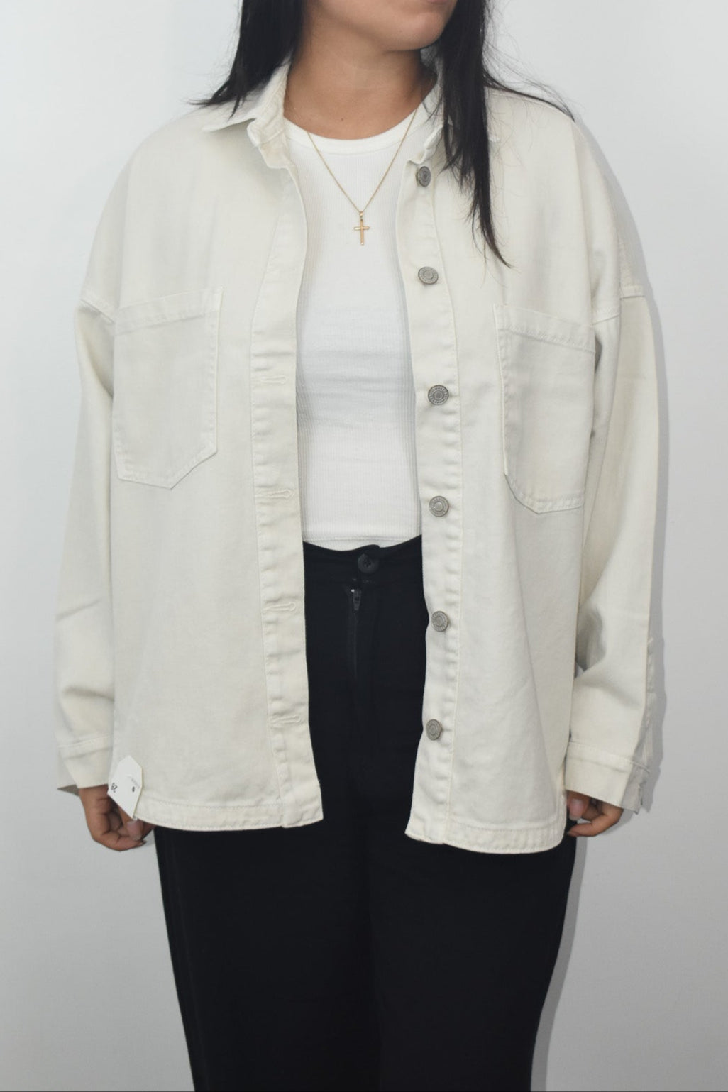 Sobrecamisa Denim Oversize