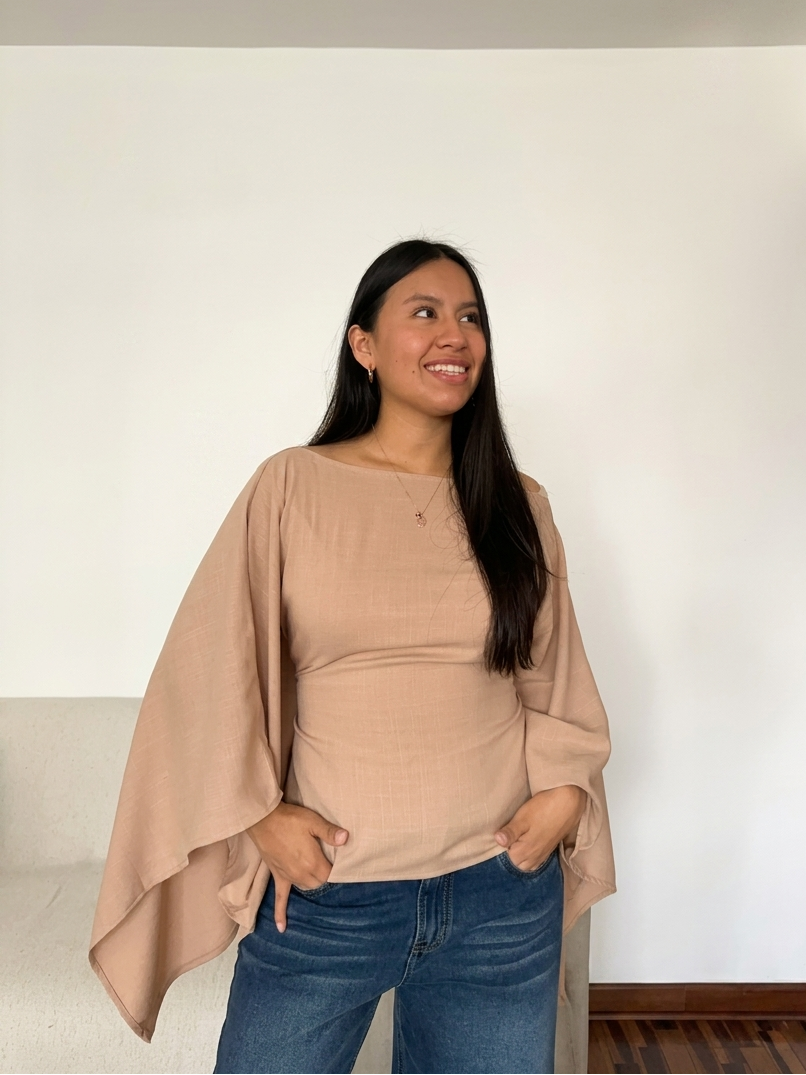 Blusa Moz Amarre Lino