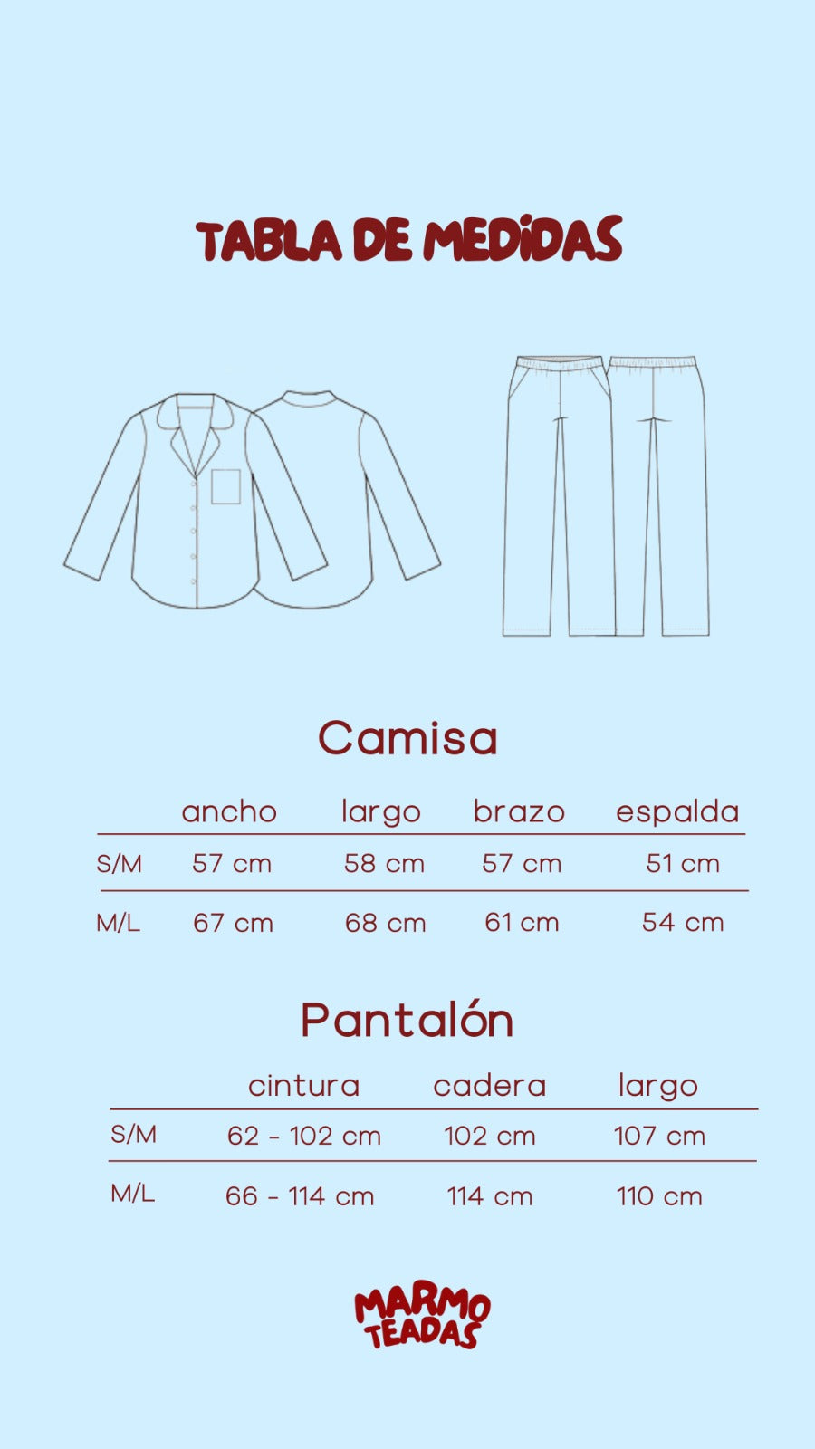 Pijama - Azul