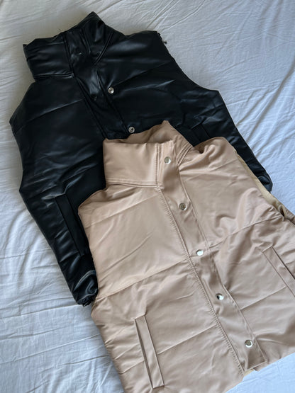 Chaleco Cuerina
