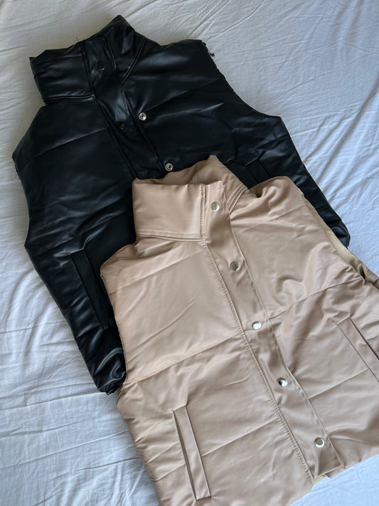 Chaleco Cuerina