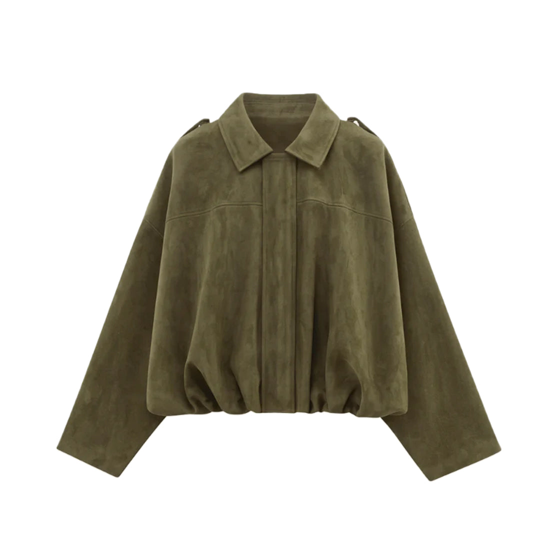 Casaca Bomber Suede