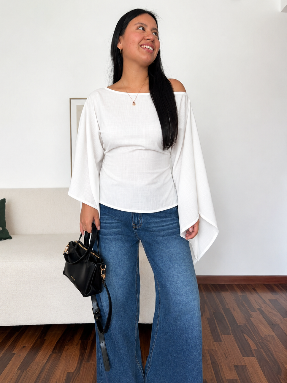 Blusa Moz Amarre Lino